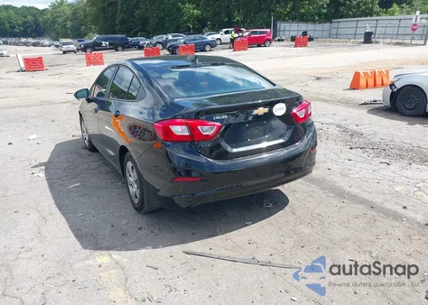 2017 Chevrolet Cruze Ls Auto из США, поврежденный, VIN 1G1BC5SM3H7278156